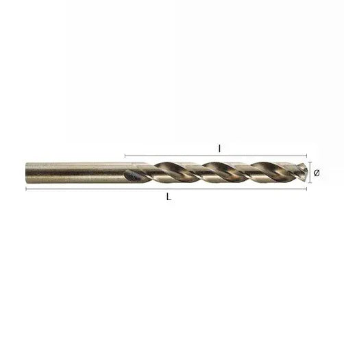 HEPYC DRILLS Hepyc 13mm HSS-Co Jobber Drill Bit – DIN 338