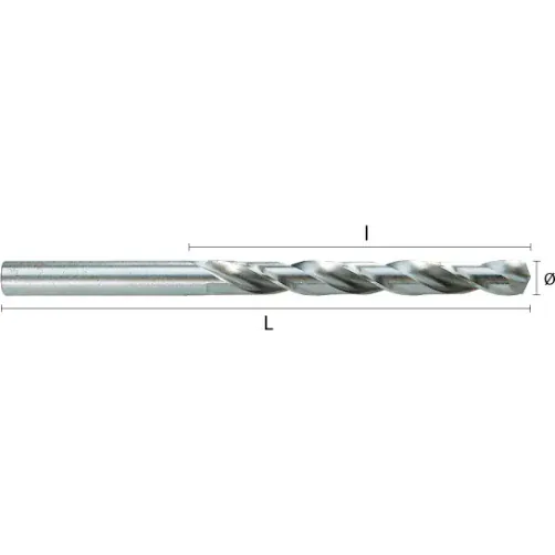 HEPYC DRILLS Hepyc 19/64" HSS Jobber Drill Bit DIN 338