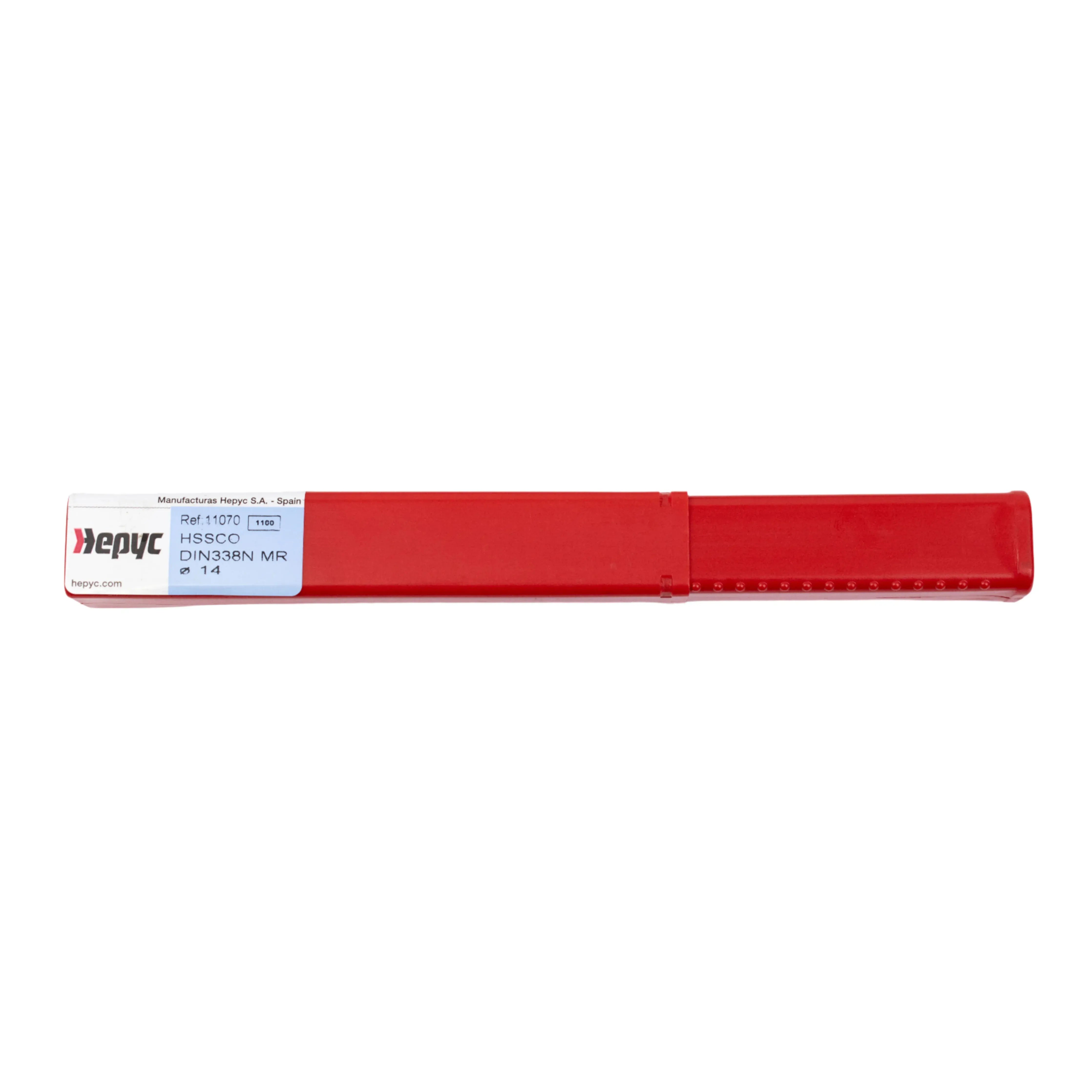 HEPYC DRILLS Hepyc DIN338N – 14.0mm HSSE-Co Cobalt Jobber Drill Bit