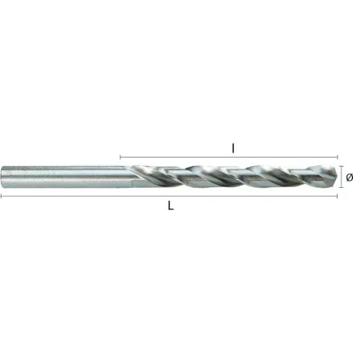 HEPYC DRILLS Hepyc HSS Split Point Drill Bit 17/64" DIN338NSP
