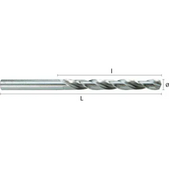 HEPYC DRILLS Hepyc HSS Split Point Drill Bit 17/64" DIN338NSP