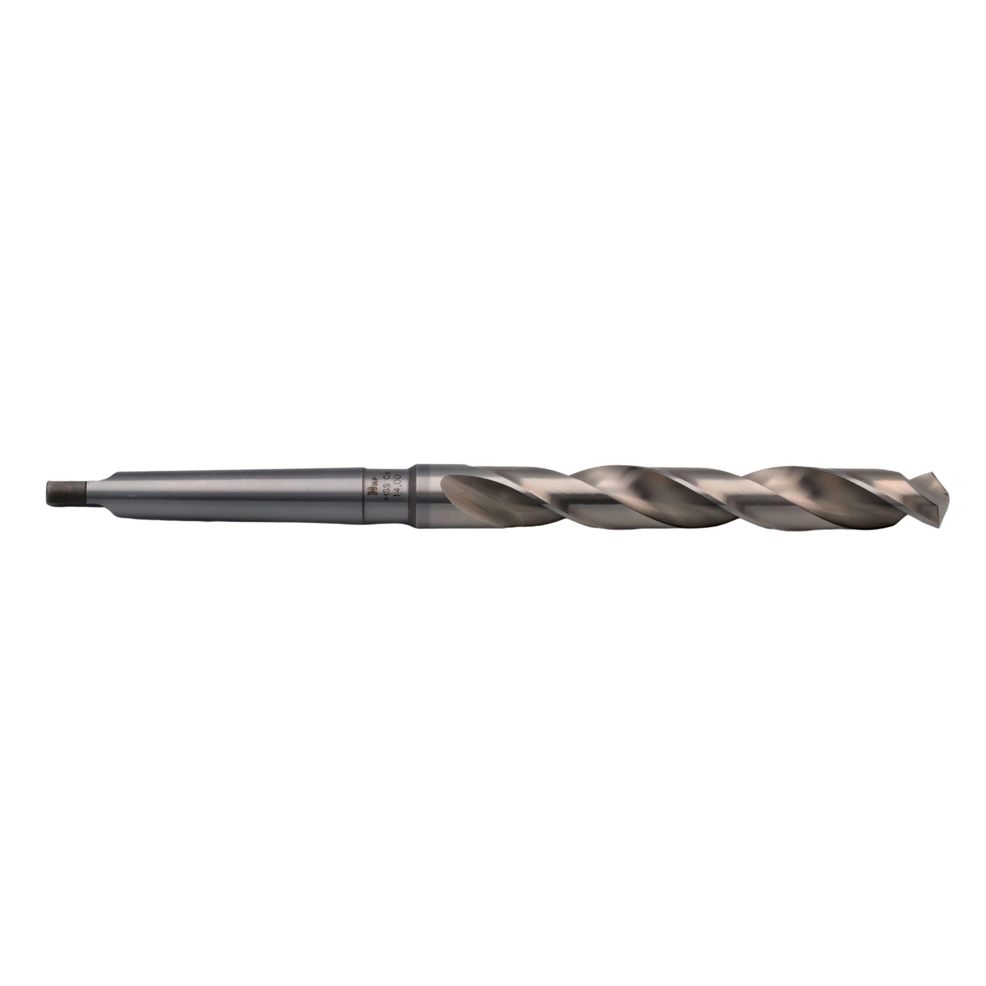 HEPYC DRILLS Hepyc HSSCo Taper Shank Drill Bit 14.0mm DIN345N CM1