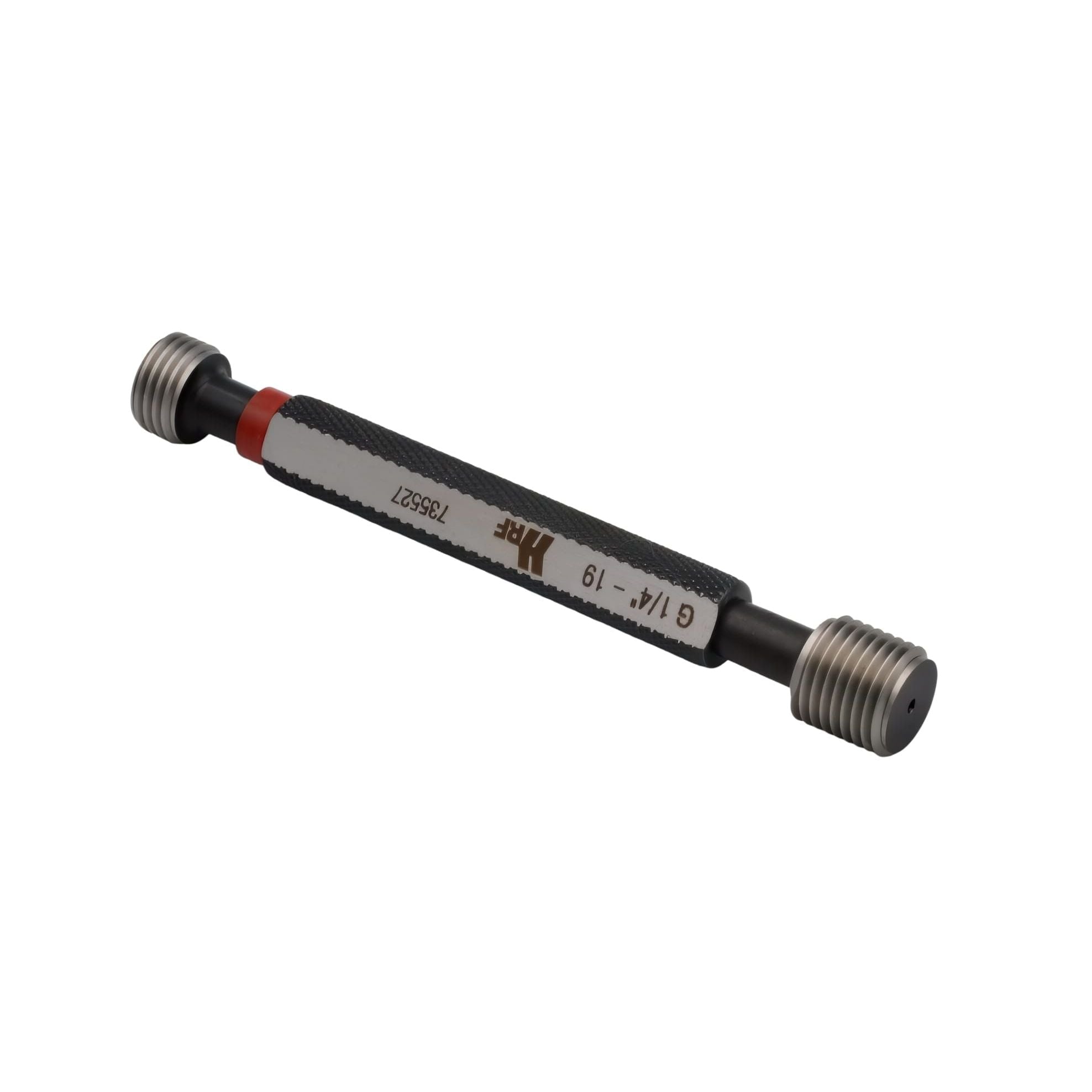 Hepyc GO / NO GO Thread Plug Gauge G 1/4-19 ISO228-2 - Twin Eagle Imports