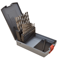 Hepyc HSS Drill Set 1/16"–3/8" x 1/64" (21 Pieces) - Twin Eagle Imports