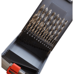 Hepyc HSS Drill Set 1/16"–3/8" x 1/64" (21 Pieces) - Twin Eagle Imports