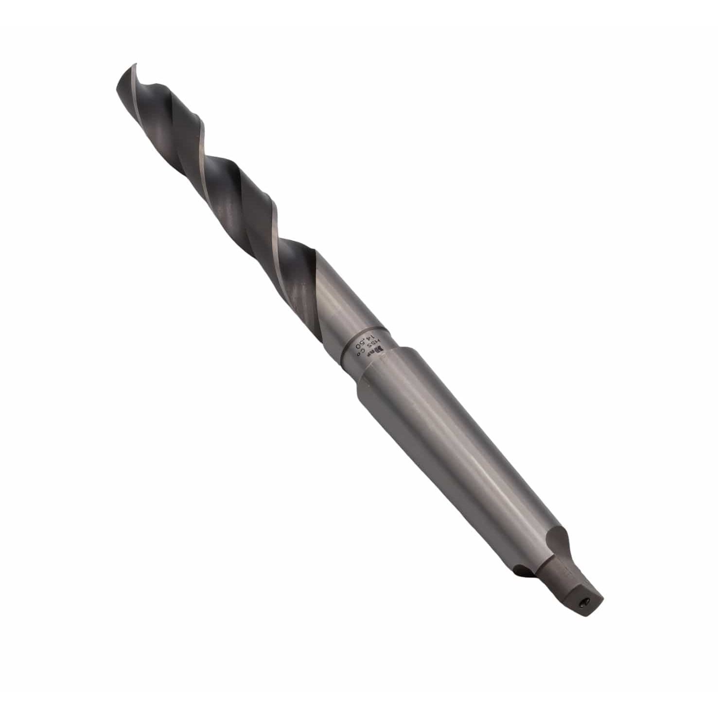 Hepyc HSSCo Taper Shank Drill Bit 14.5mm DIN345N CM2 - Twin Eagle Imports