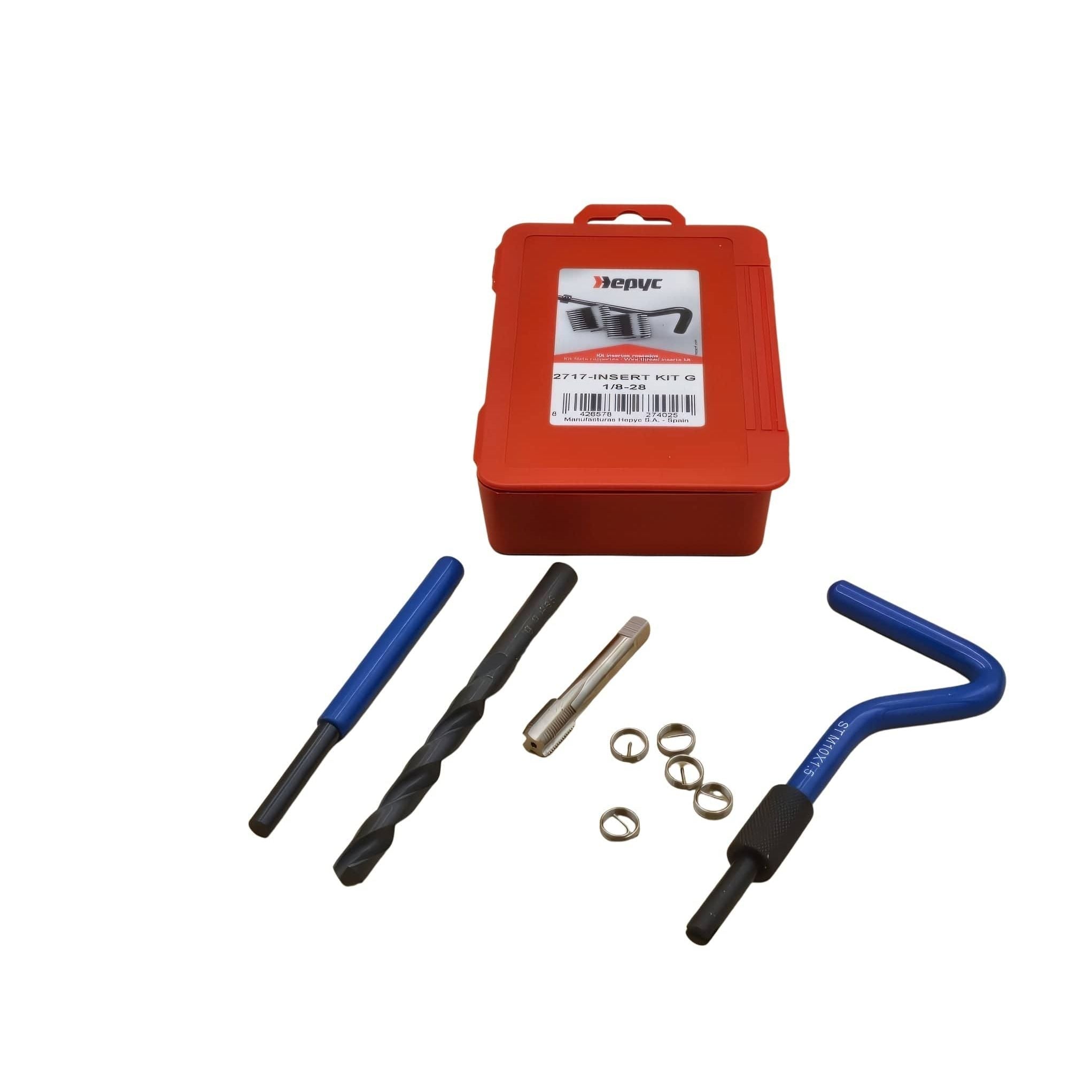 Hepyc Insert Thread Repair Kit G 1/8–28 - Twin Eagle Imports