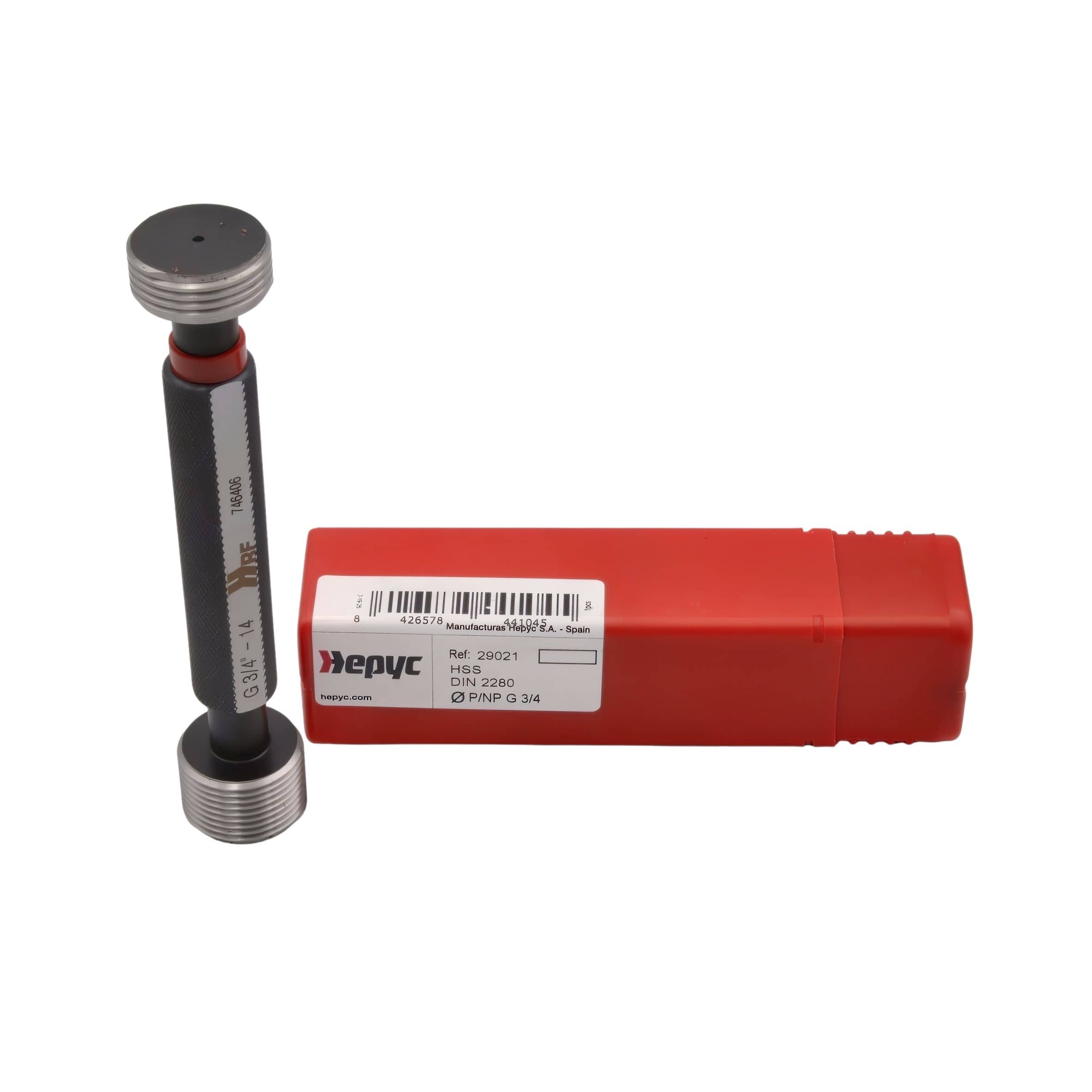 HEPYC MEASURING EQUIPMENT Hepyc GO / NO GO Thread Plug Gauge G 3/4-14 ISO228-2