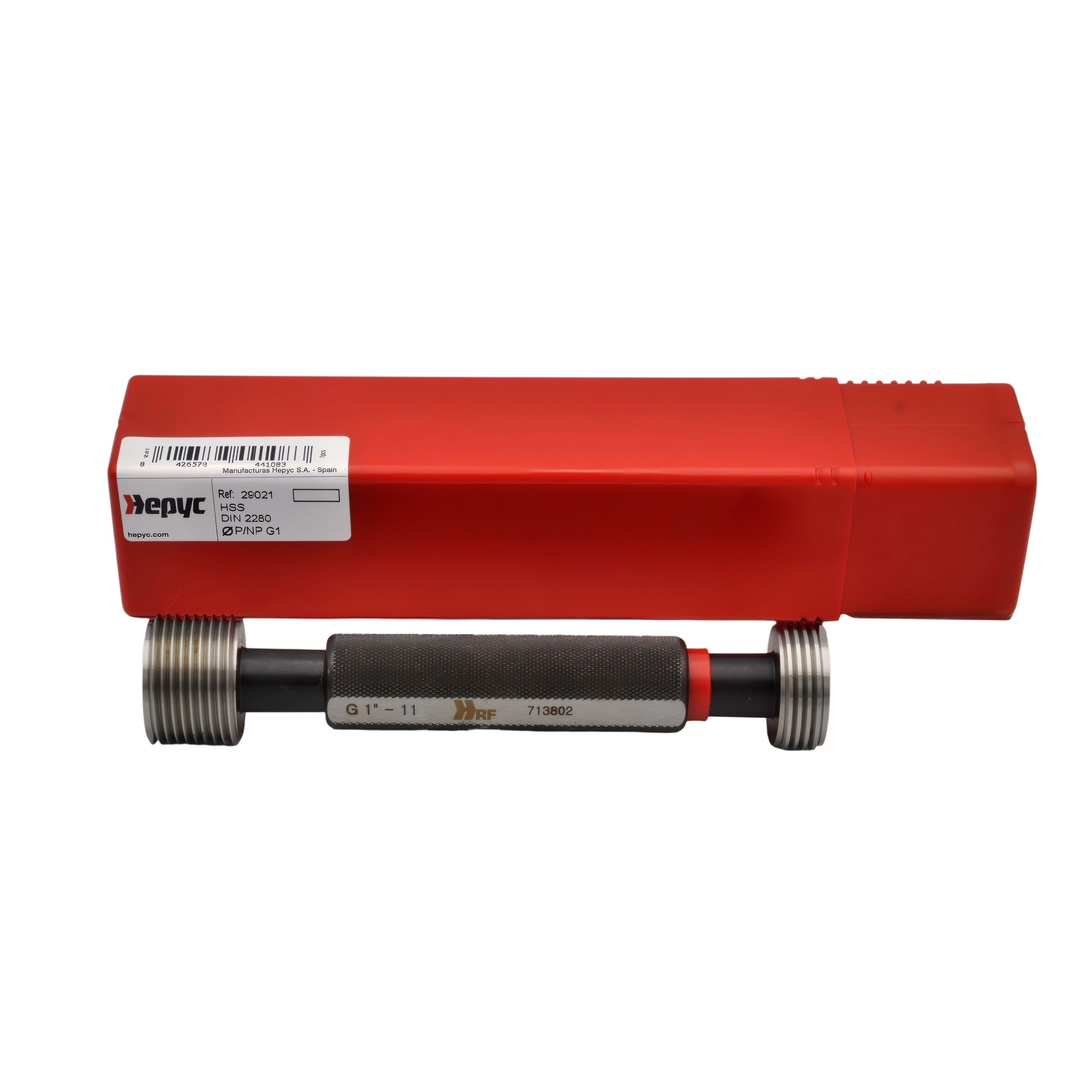 HEPYC MEASURING EQUIPMENT HEPYC Thread GO NOGO Plug Gauge 1"-11 BSPF Series 29021