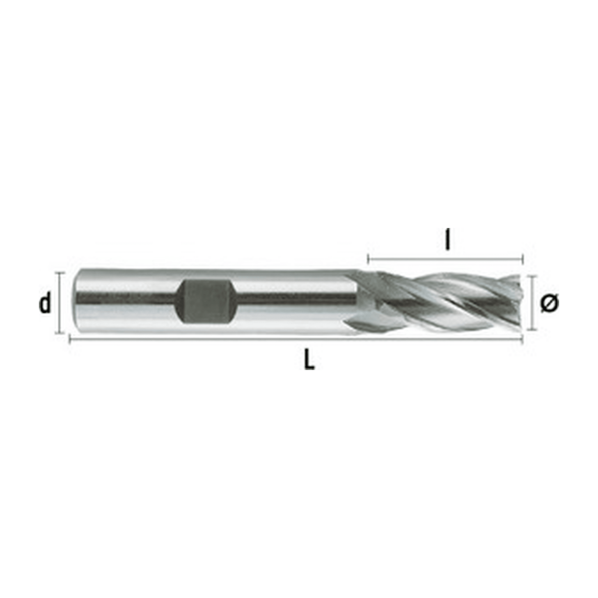 HEPYC Multi Flute 10mm HSS-Co8e Multi-Purpose End Mill - Twin Eagle Imports