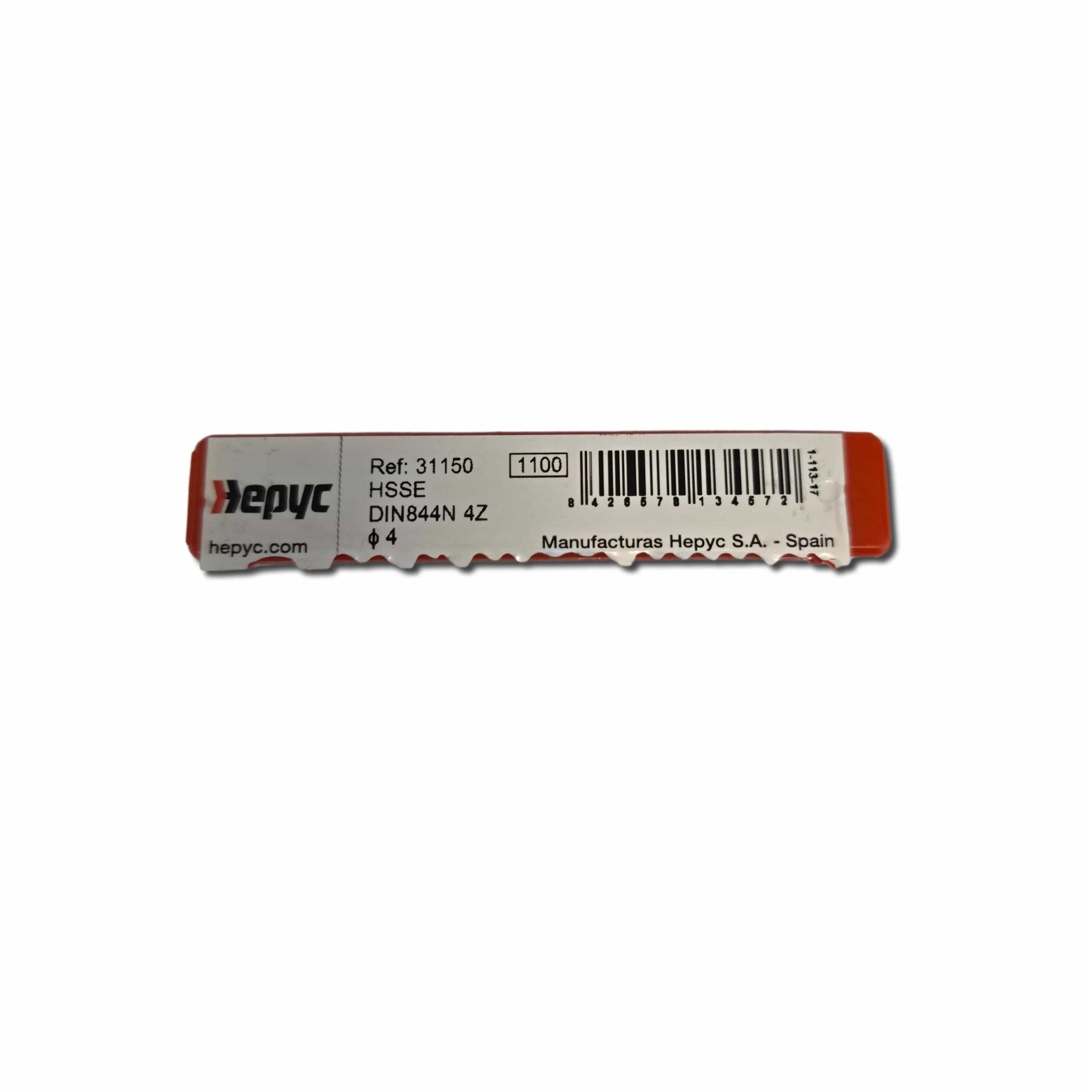 HEPYC Multi Flute 4mm HSS-Co8e Multi-Purpose End Mill - Twin Eagle Imports