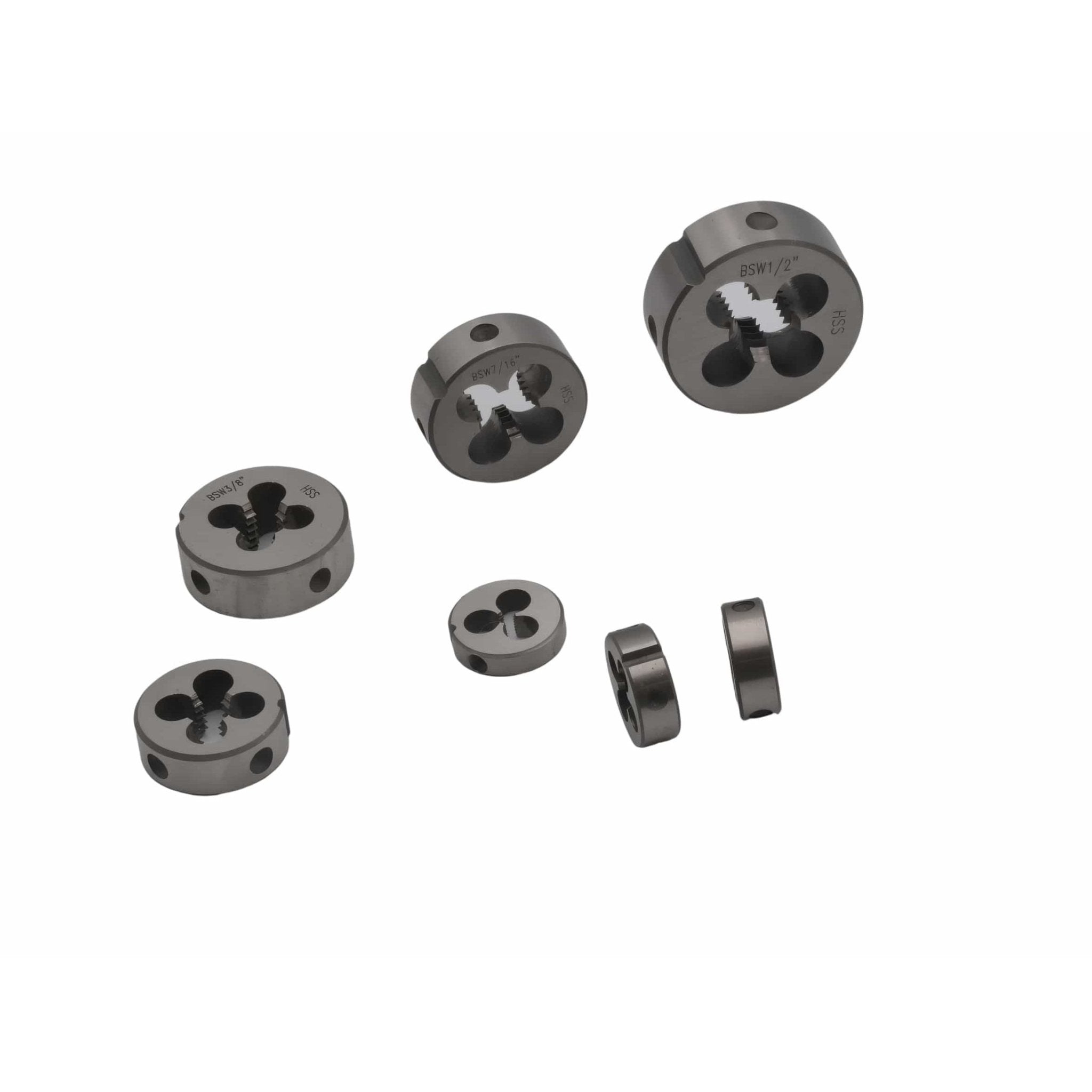 HEPYC Series 2815 HSS 1/8"–1/2" HSS BSW Tap & Die Set - Twin Eagle Imports