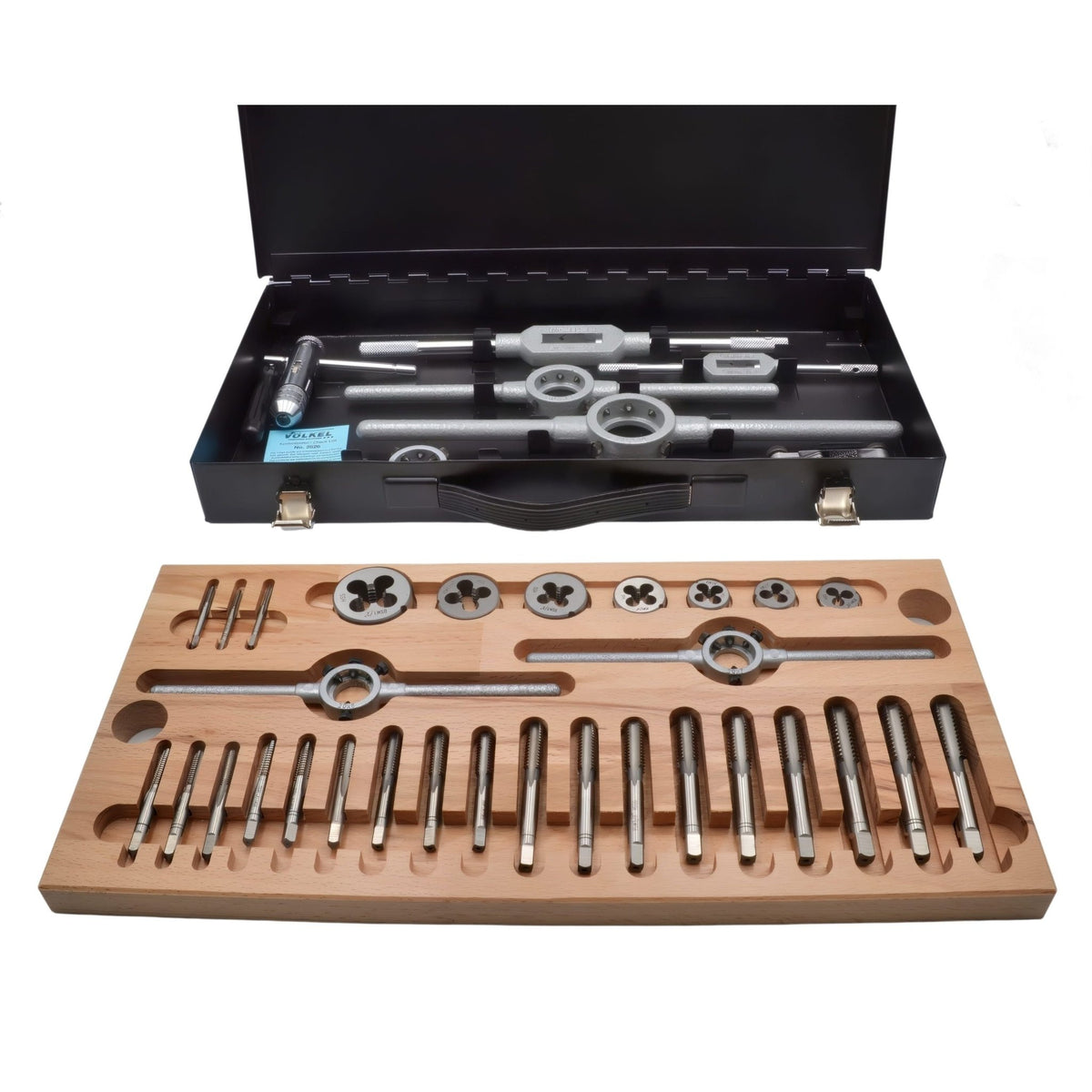 HEPYC Series 2815 HSS 1/8"–1/2" HSS BSW Tap & Die Set - Twin Eagle Imports