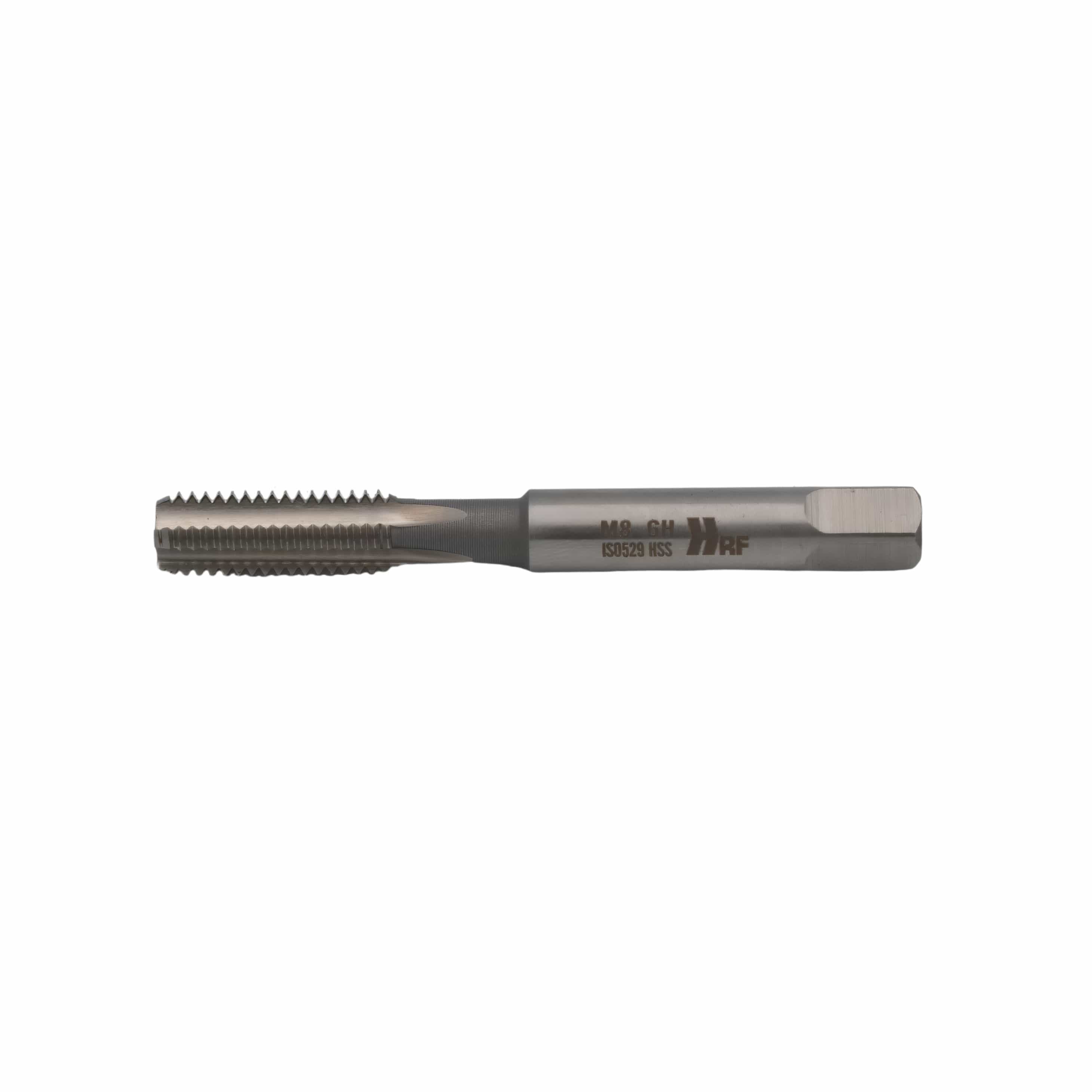 HEPYC TAPS Hepyc 23250 – M8 x 1.25mm HSS ISO529 Straight Flute Hand Tap 6H Bottoming