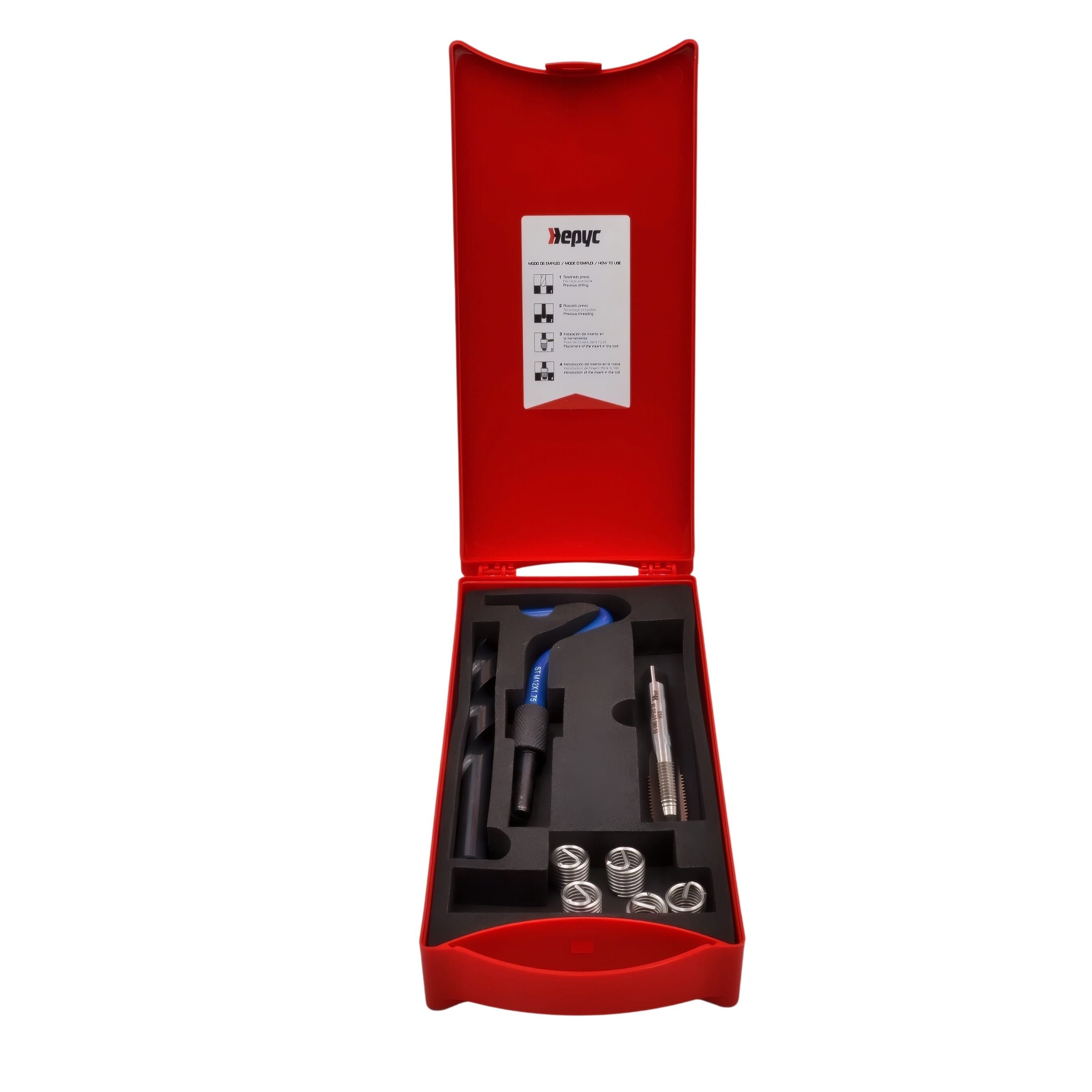 HEPYC THREAD REPAIR Hepyc Insert Thread Repair Kit UNC 1/2-13 x 1.5D