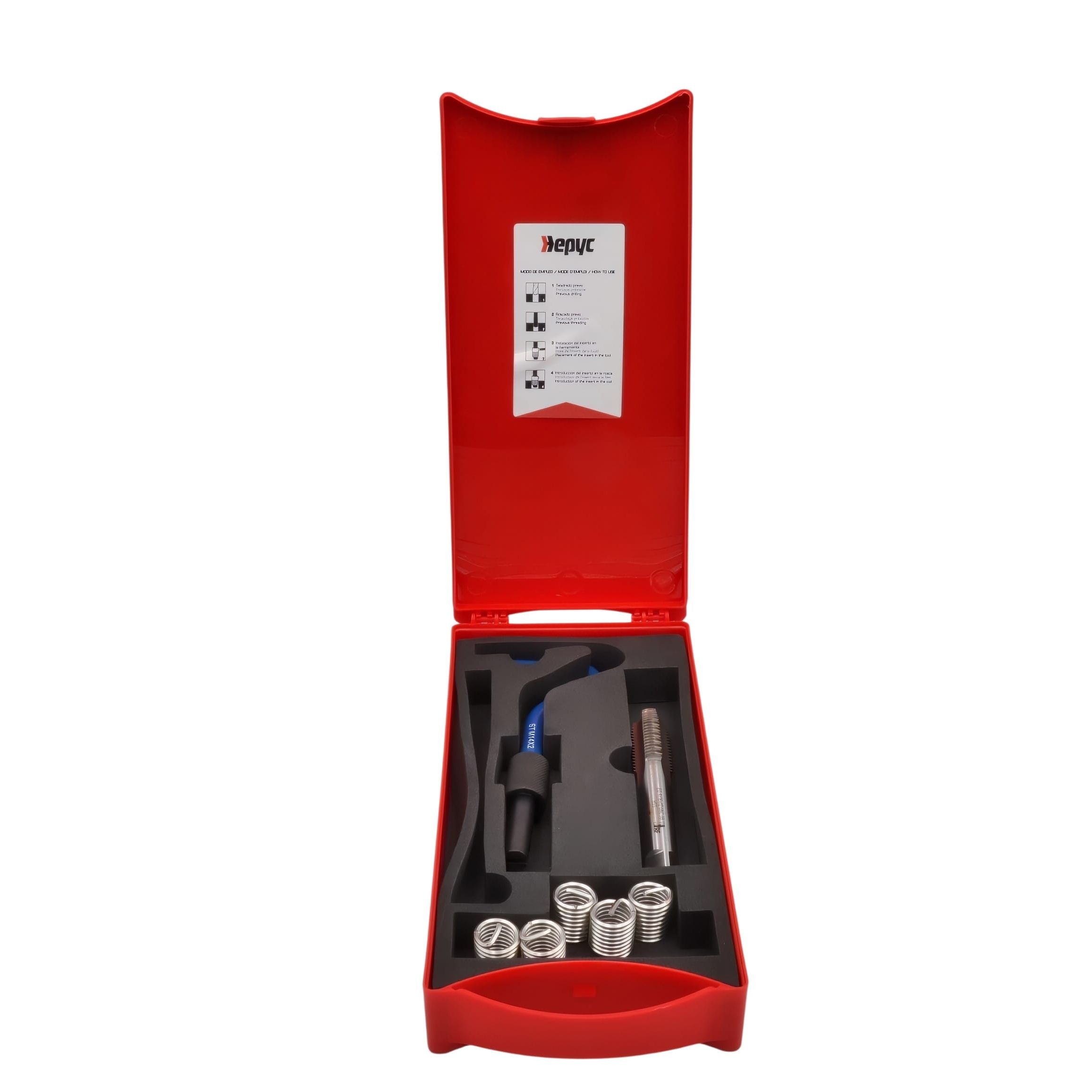 HEPYC THREAD REPAIR Hepyc Thread Repair Insert Kit UNC 9/16-12
