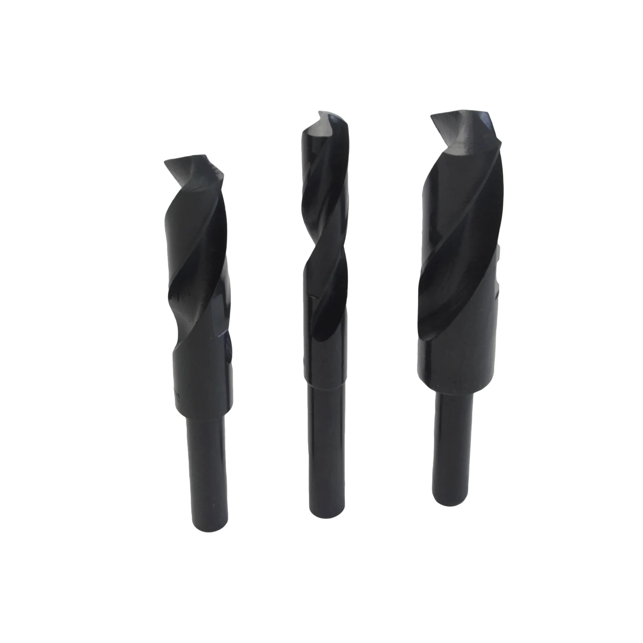 HSS Imperial Drill Bit Set – 8 Piece (9/16"–1") – Right Hand, 1/2" Reduced Shank - Twin Eagle Imports