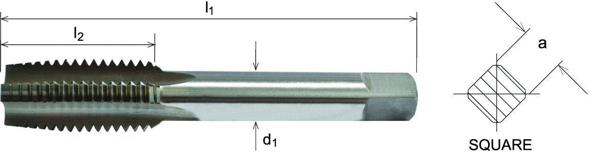 Twin Eagle's  SOMTA - HSS BSW TAP 1/16" TAPER (WHITWORTH)