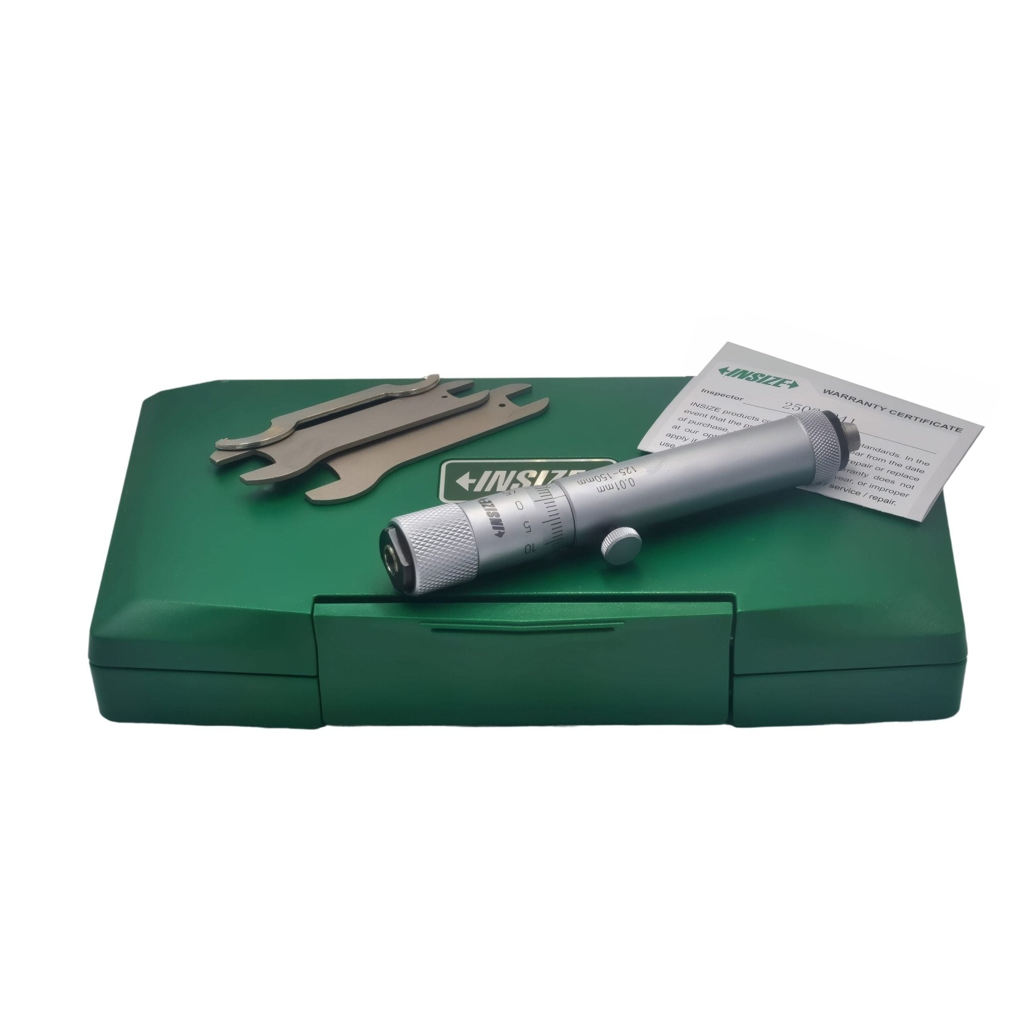 Insize 3226-1501 Internal Screw Thread Micrometer – 125–150 mm Range - Twin Eagle Imports