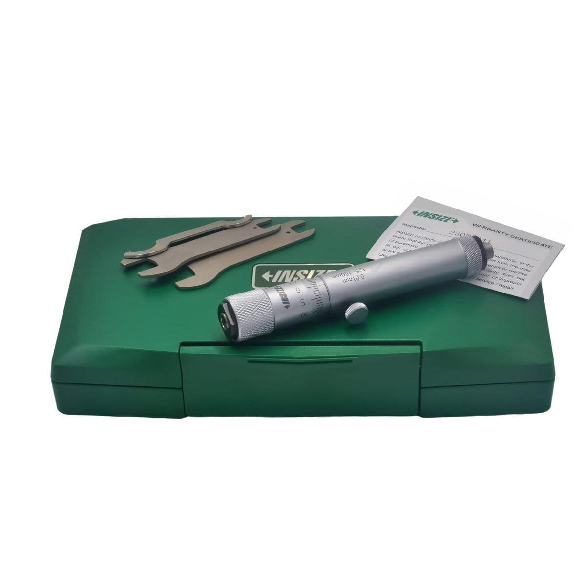Insize 3226-1501 Internal Screw Thread Micrometer – 125–150 mm Range - Twin Eagle Imports