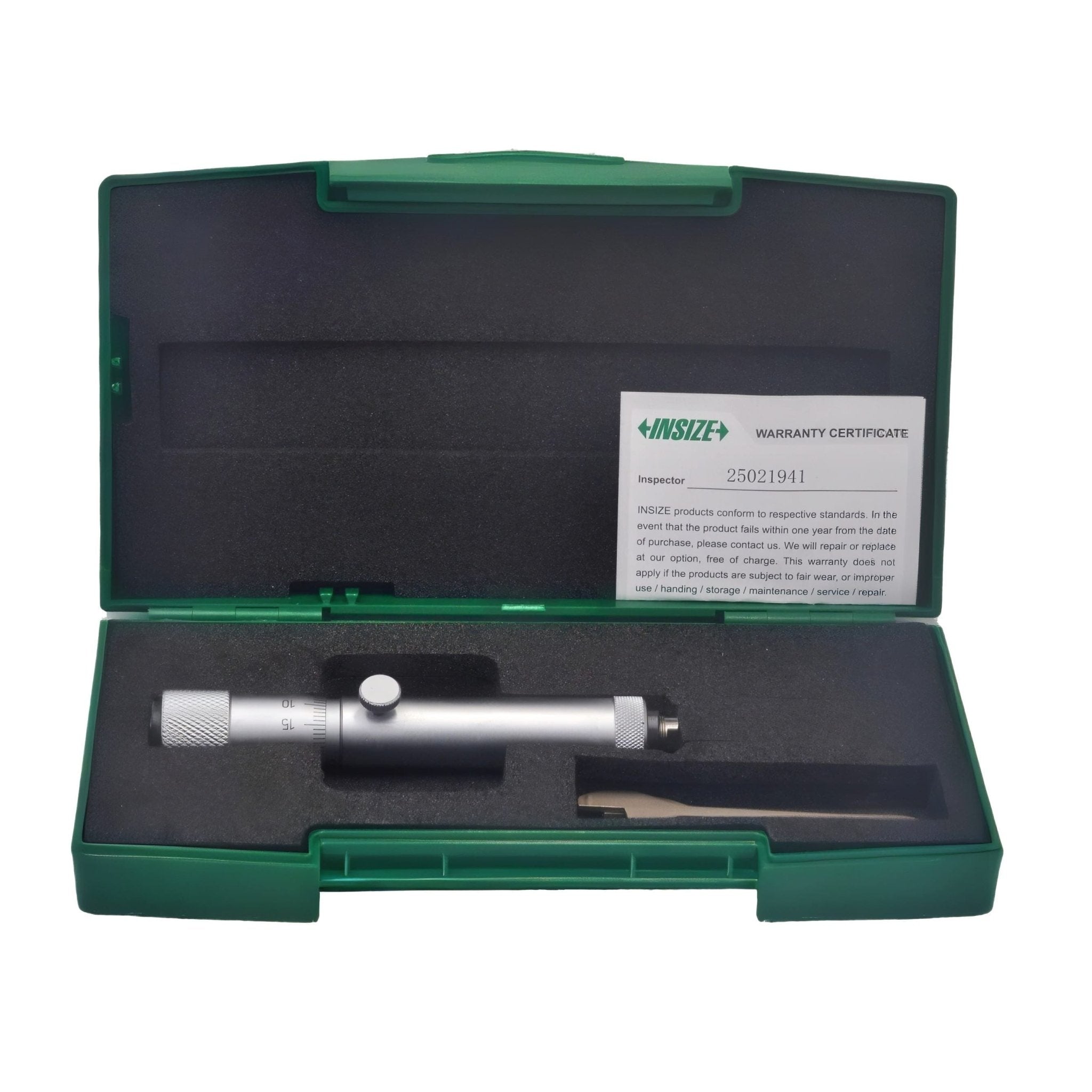 Insize 3226-1501 Internal Screw Thread Micrometer – 125–150 mm Range - Twin Eagle Imports