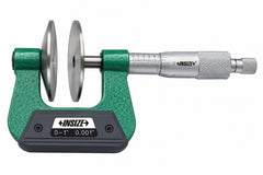 INSIZE 3289-1 Large Disc Micrometer 0–1" Range 0.001" Graduation - Twin Eagle Imports