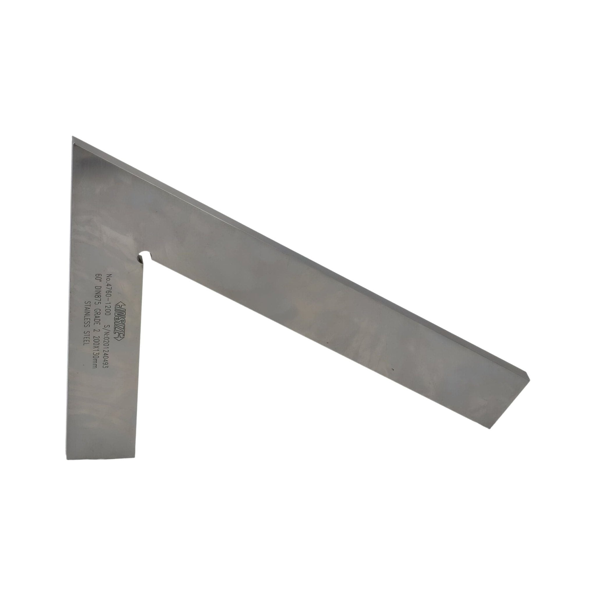 Insize 60° Range Square 200 X 130mm Series 4760-1200 - Twin Eagle Imports