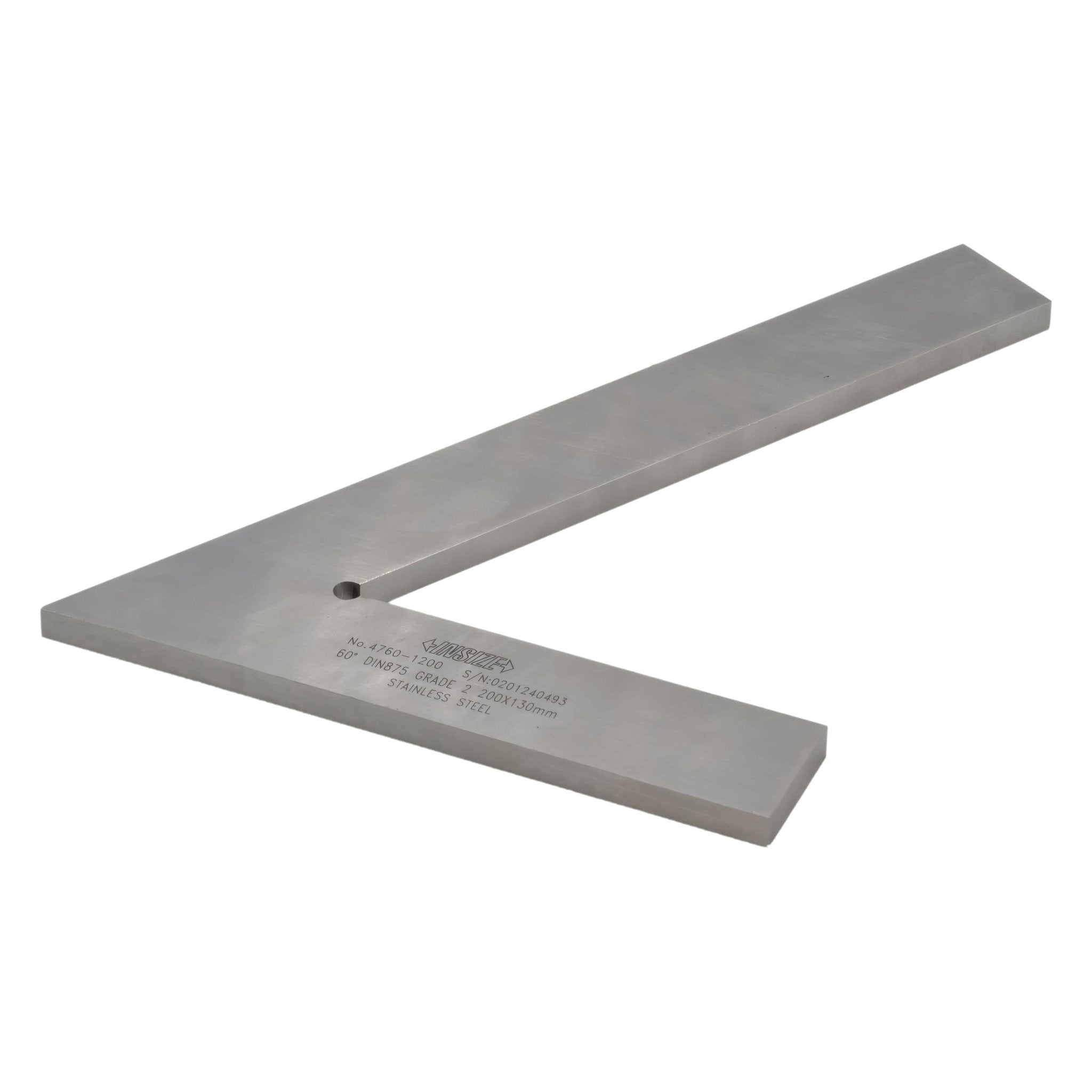 Insize 60° Range Square 200 X 130mm Series 4760-1200 - Twin Eagle Imports