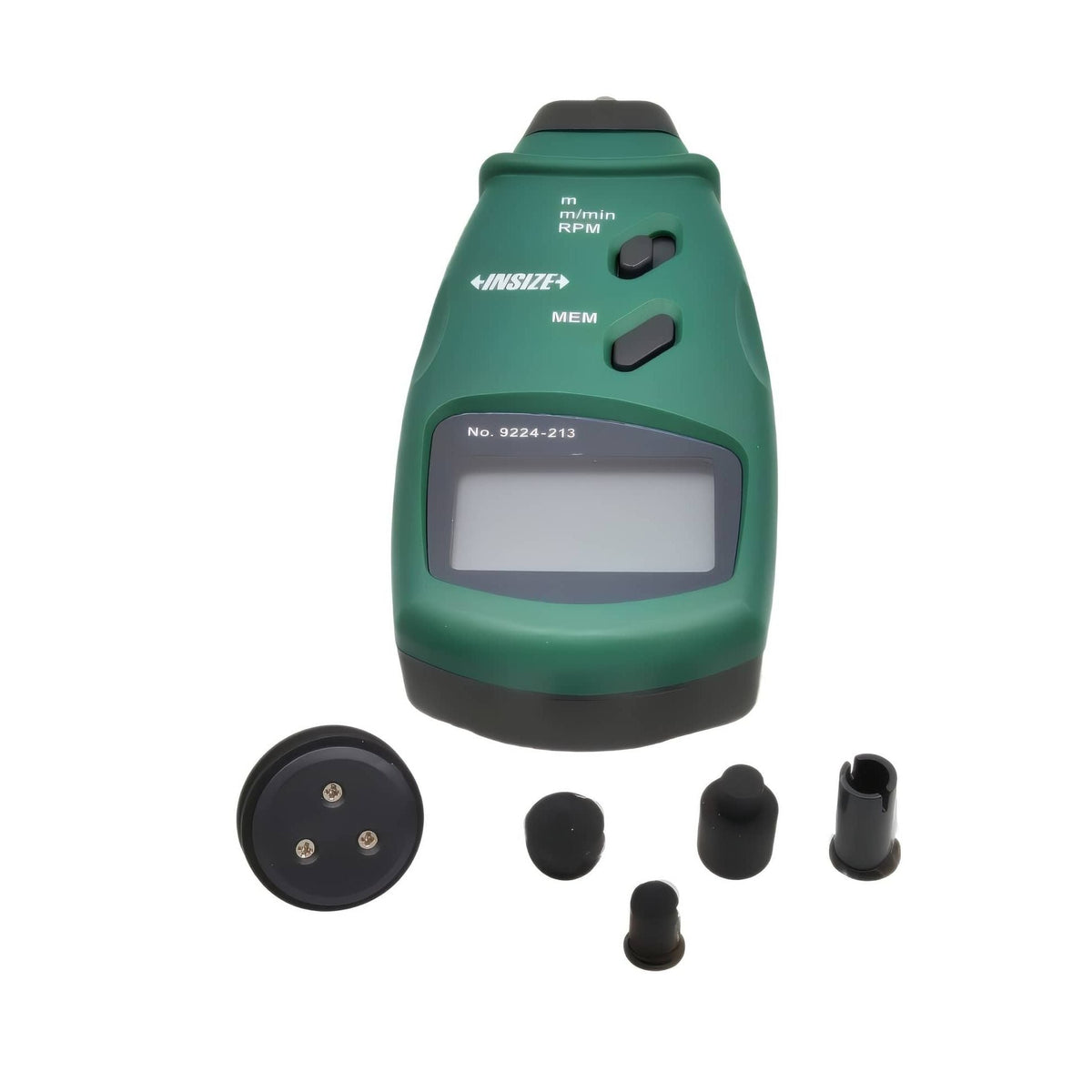 Insize Contact Tachometer Rotary Speed Line Speed Meter Series 9224-213 - Twin Eagle Imports