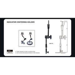 Insize Dial Test Gauge Indicator Holder Mechanical Lock Series 6294-1A - Twin Eagle Imports