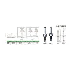 Insize Diameter Edge Finder Ø10mm Series 6562-3 - Twin Eagle Imports