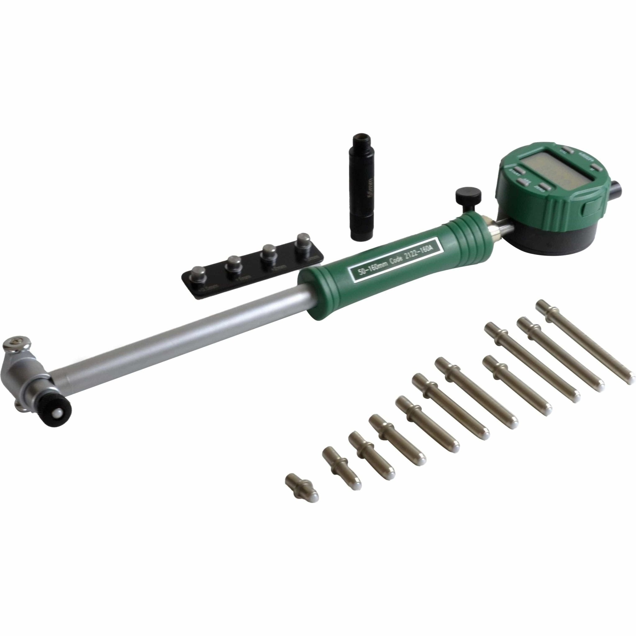 Insize Digital Bore Gauge 50-160 mm Range Series 2122-160A - Twin Eagle Imports