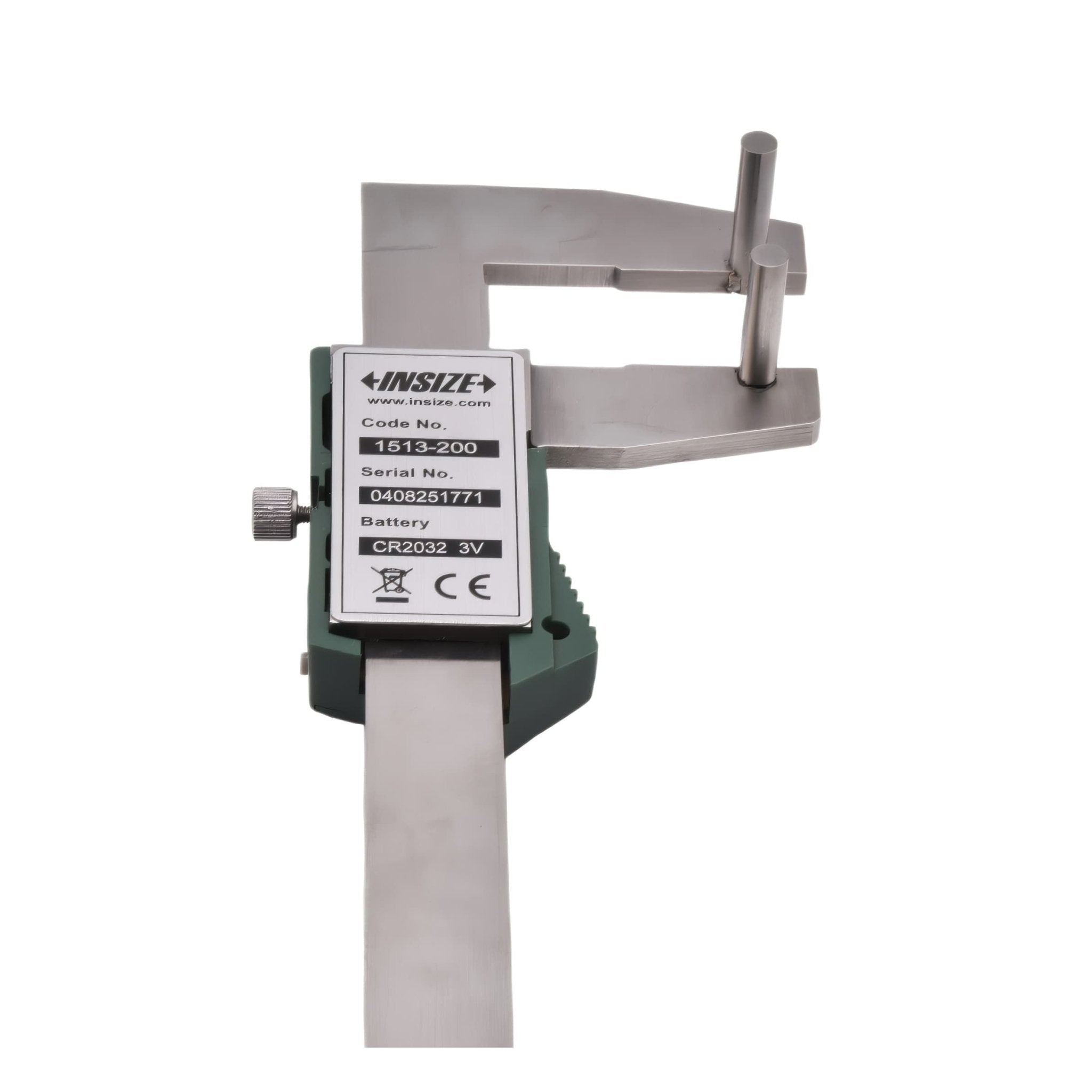 Insize Digital Caliper for Bores with Barrier Inside 10-200mm/0.4-8" Series 1513-200 - Twin Eagle Imports