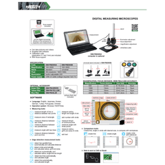 Insize Digital Measuring Microscope 10-200× Series ISM-PM200SA - Twin Eagle Imports