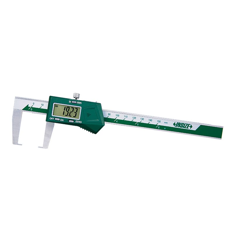 Insize Digital Outside Neck Caliper 0-500mm/0-20" Series 1187-500A - Twin Eagle Imports