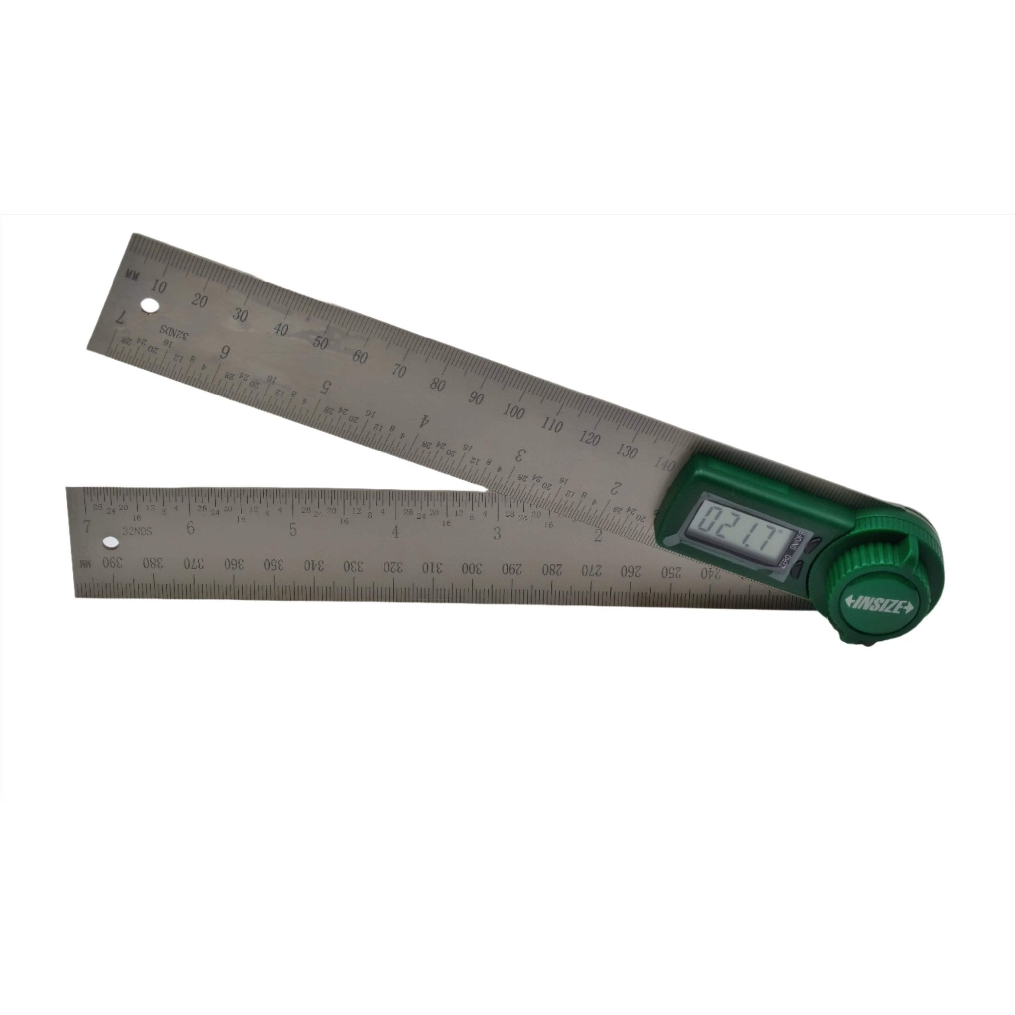 Insize Digital Protractor 200mm 0-360° Range Series 2176-200 - Twin Eagle Imports