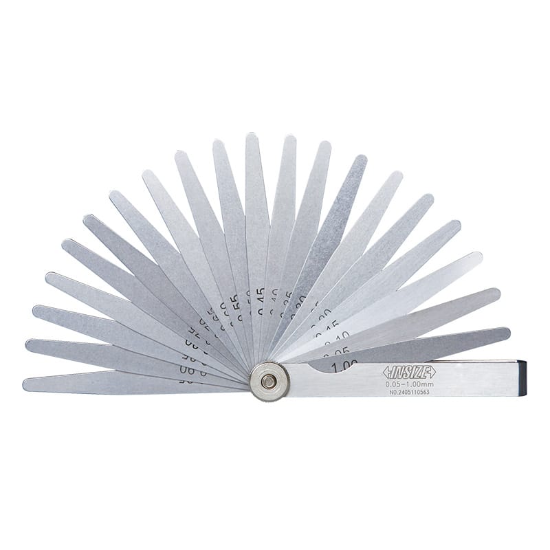 Insize Feeler Gauge 0.05-2.00mm 15 Leaves Series 4602-15 - Twin Eagle Imports