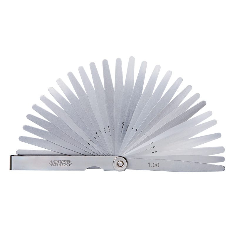 Insize Feeler Gauge 0.05-2.00mm 15 Leaves Series 4602-15 - Twin Eagle Imports