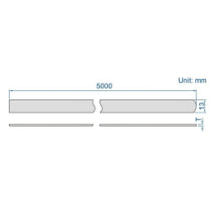 Insize Feeler Gauge Tape 0.9mm Range Series 4621-90 - Twin Eagle Imports