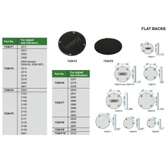 Insize Flat Back for Dial & Digital Indicators Series 7330-F1 - Twin Eagle Imports