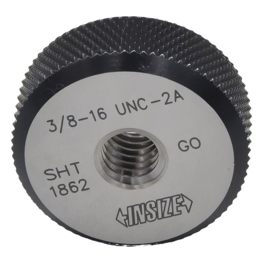 Insize GO Thread Ring Gauge 3/8"-16 UNC Series - 4633-3C1 - Twin Eagle Imports