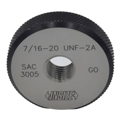 Insize GO Thread Ring Gauge 7/16"-20 UNF Series - 4633-7D2 - Twin Eagle Imports