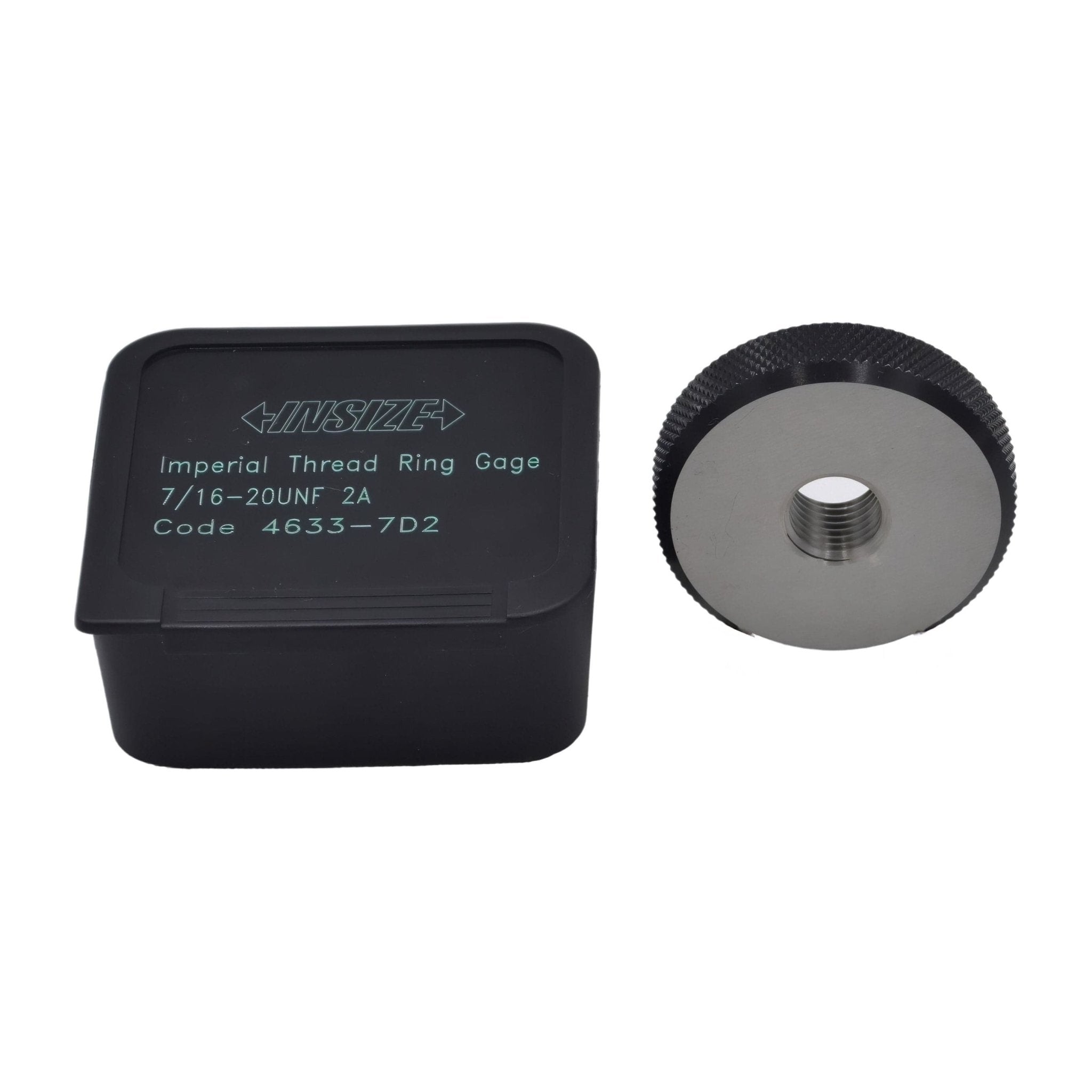 Insize GO Thread Ring Gauge 7/16"-20 UNF Series - 4633-7D2 - Twin Eagle Imports