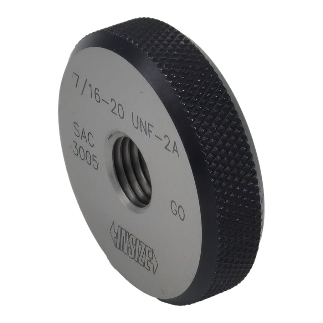 Insize GO Thread Ring Gauge 7/16"-20 UNF Series - 4633-7D2 - Twin Eagle Imports