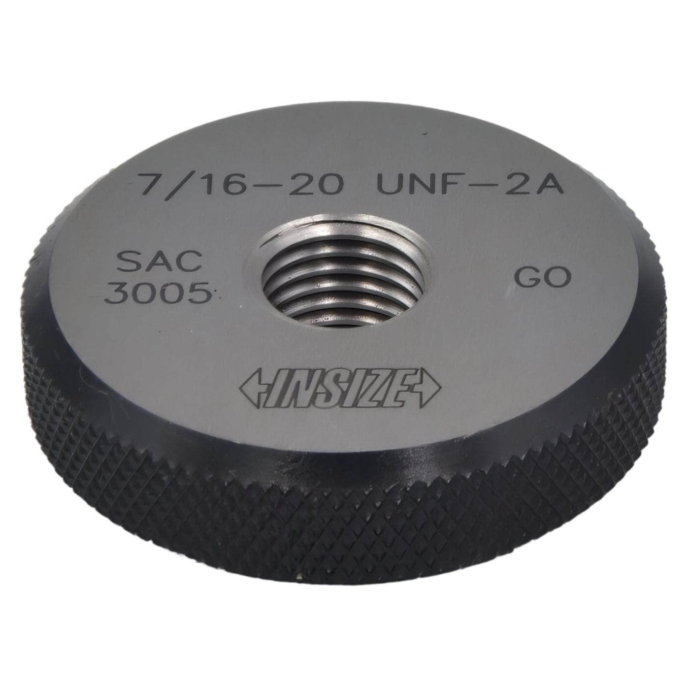 Insize GO Thread Ring Gauge 7/16"-20 UNF Series - 4633-7D2 - Twin Eagle Imports