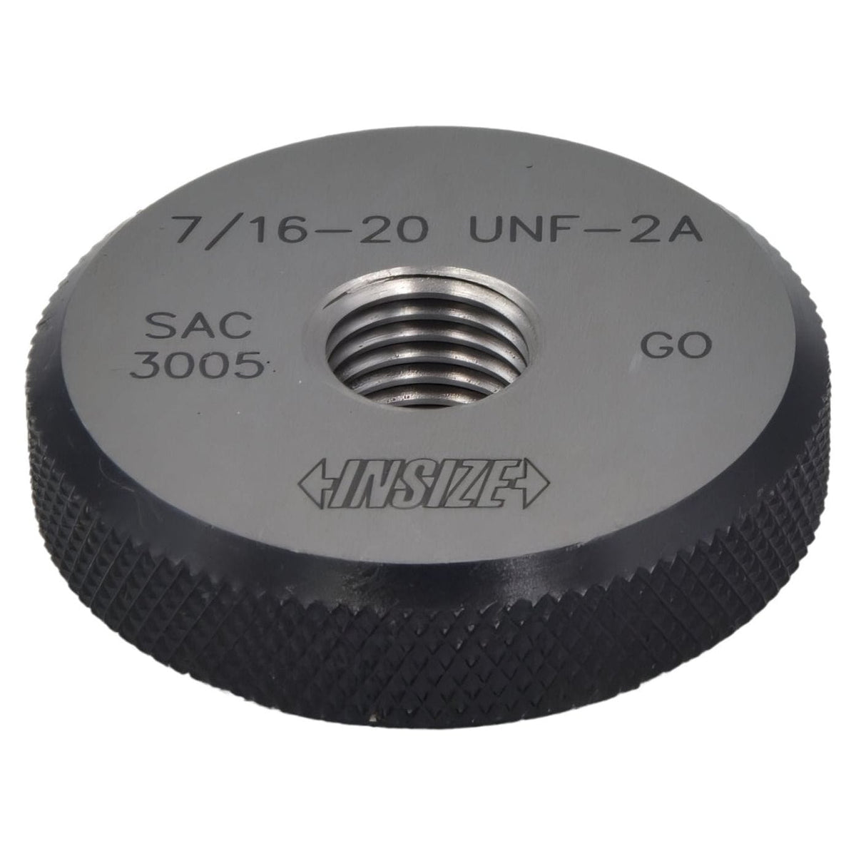 Insize GO Thread Ring Gauge 7/16"-20 UNF Series - 4633-7D2 - Twin Eagle Imports