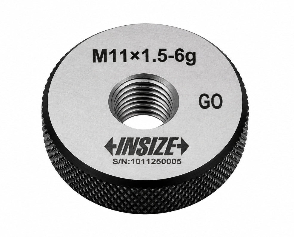 Insize GO Thread Ring Gauge M11X1.5 6g Series 4120-11 - Twin Eagle Imports