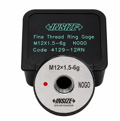 Insize GO Thread Ring Gauge M12X1.5 Series 4129-12RN - Twin Eagle Imports