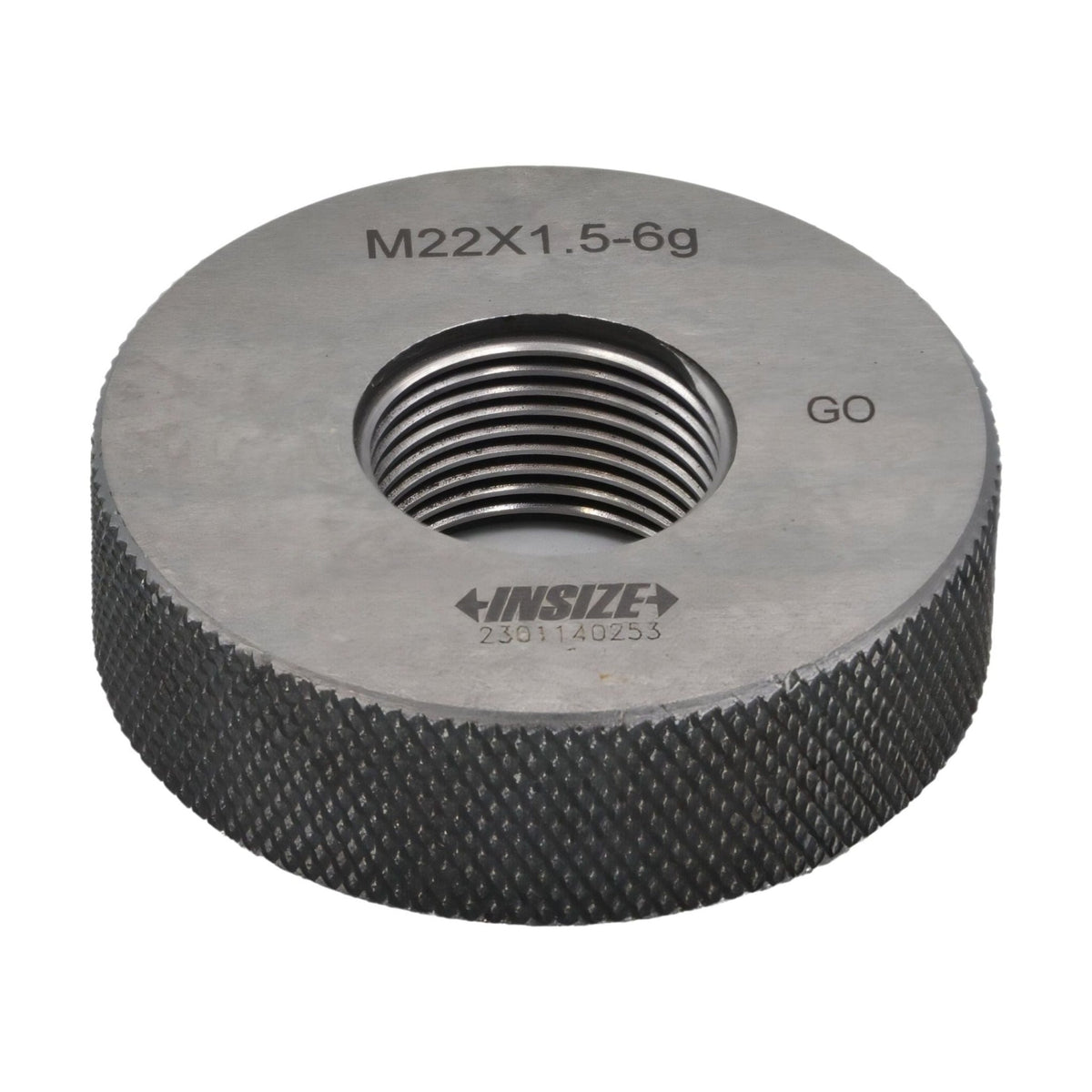 Insize GO Thread Ring Gauge M22X1.5 Series 4129-22R - Twin Eagle Imports