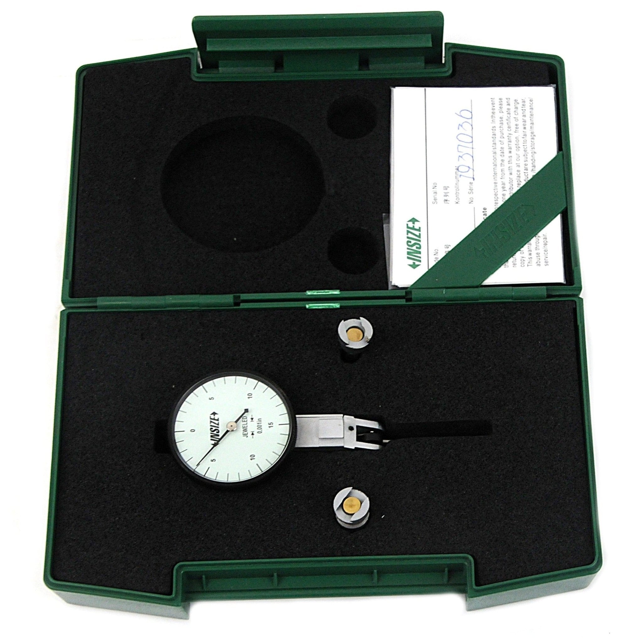Insize Imperial Dial Indicator 0.03" Range Series 2381-35 - Twin Eagle Imports
